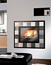 Облицовка High Tech, под топки Pellbox SCF, Luce 62/Plus, Piana (EdilKamin)